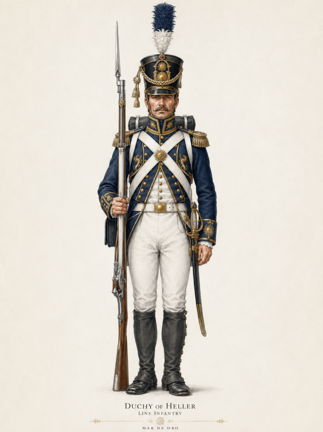 Duchy of Heller Line Infantry